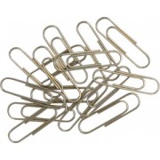 Скріпки 25 мм., 100 шт., п/е пакет