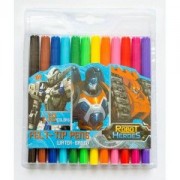 Фломастери 12 кольорів "Robot", 650222, 1 ВЕРЕСНЯ