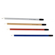 Олівець графітний, з ластиком, металік, 401, NORMA  (колір в асортименті)