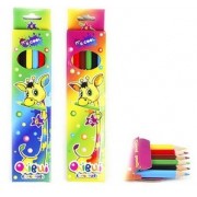 Олівці кольорові 6 кол., 215/6BL, IT'S COOL