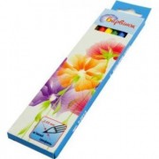 Олівці кольорові 6 кол., "Квіти", 5-201/3, БАРВІНОК
