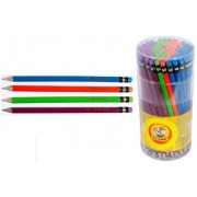 Олівець графітний, NEON HB, з ластиком, 119, CLASS (колір в асортименті)