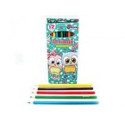 Олівці кольорові 12 кол. "Совята", 7303-12D, Josef otten