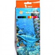 Олівці кольорові 12 кол., "Підводний світ", УМКА