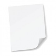 Папір для креслення 190 г/м2, А1 ( 840 х 600) 