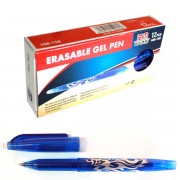 Ручка гелева, стирається ( зникає при нагрів.) чорна, 3629-Black