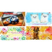 Альбом для малювання А4 (обкл. в асортименті, 20 арк) - Бріск АВ-15