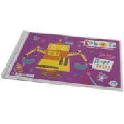 Альбом для малювання А4 (спіраль, 20 арк.) PB-SC020-146, Школярик (Star)