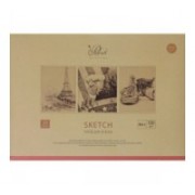 Папір для ескізів в папці А4+20 арк., PROFART, PD-A4-002, Школярик