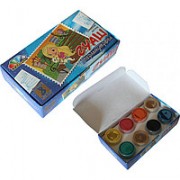 Фарби гуашеві 8 кольорів "Хобі", перламутр., - Гамма -Н, 322070