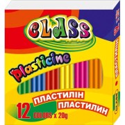 Пластилін  12 кол., 240 гр., 7624,  CLASS