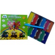 Пластилін "Малята" 12 кол., 180 гр., 331021, ГАММА-Н