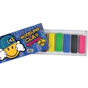 Пластилін восковий 7 кол., 140 гр., "SMILEY WORLD", 540409, YES